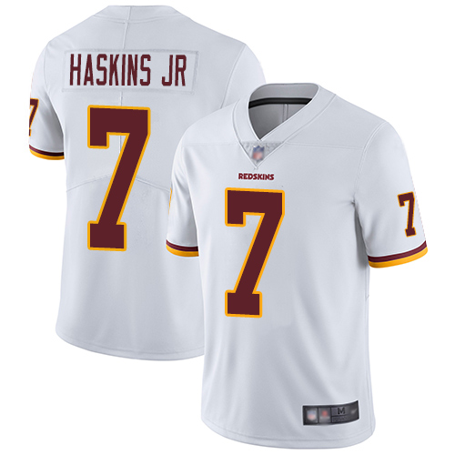 Washington Redskins Limited White Men Dwayne Haskins Road Jersey NFL Football 7 Vapor